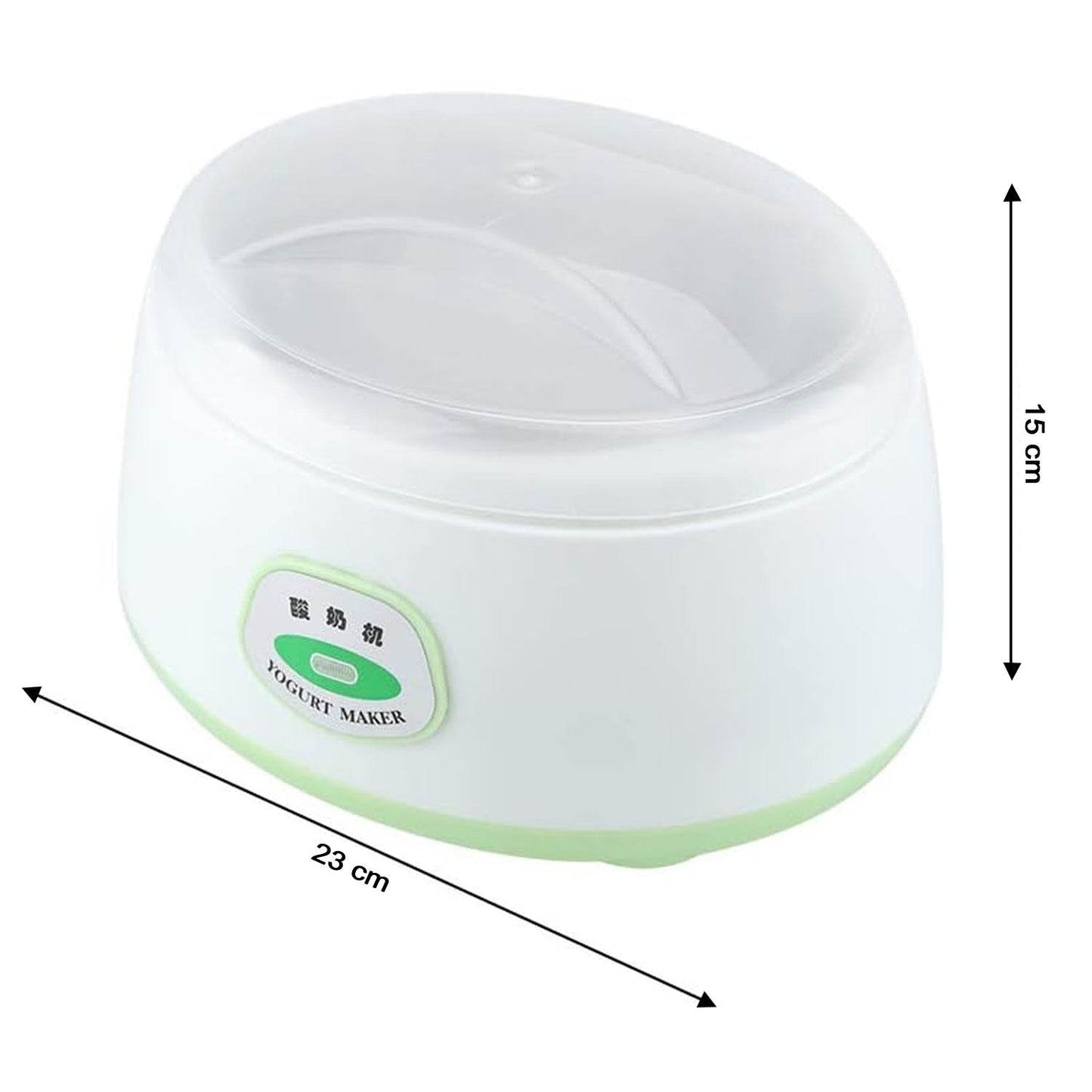 ELECTRONIC YOGURT MAKER, AUTOMATIC YOGURT MAKER MACHINE 1L YOGHURT PLASTIC CONTAINER FOR HOME USE - infinityexculsivestore.com