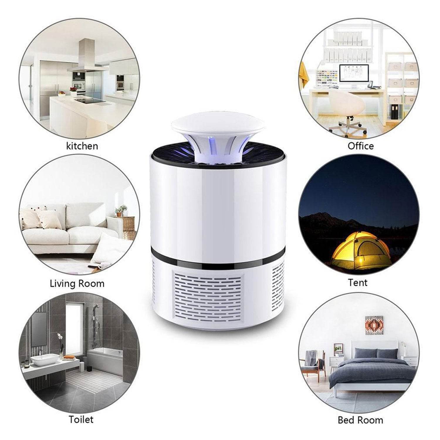 Eco Friendly Electronic Mosquito Killer Lamp - infinityexculsivestore.com