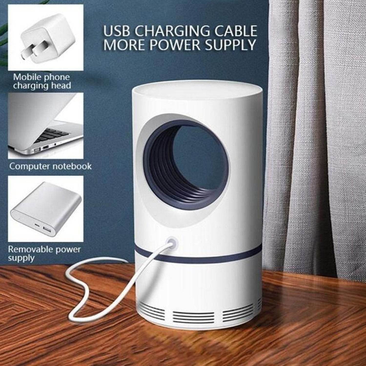 Eco-Friendly LED Mosquito Killer Lamp for Home, Electric Insect Killer - infinityexculsivestore.com