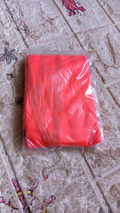 Economy Safety Vest, Soft Vinyl with Tie Closure for Identifying Staff and Volunteers Adult PVC Safety Vest High Visibility for Outdoor Operator - infinityexculsivestore.com