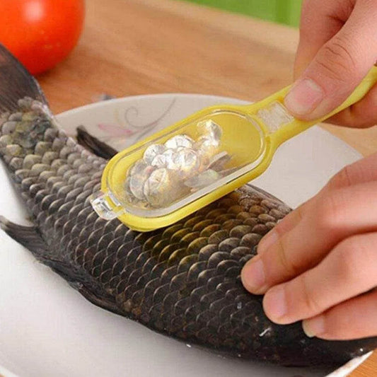 Effortless Fish Cleaning: Scraper, Grater & Brush in One (1 Pc) - infinityexculsivestore.com