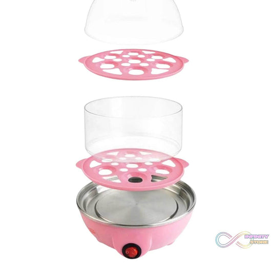 Egg Boiler / Poacher / Cooker / Electric Steamer (2 Layer) - infinityexculsivestore.com