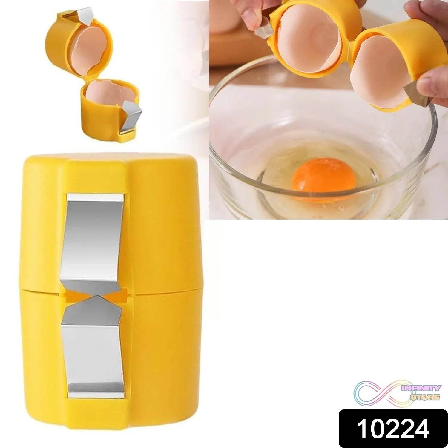 Egg Shell Opener Egg Cracker Tool for Raw Eggs Handheld (1 Pc) - infinityexculsivestore.com
