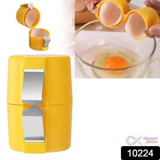 Egg Shell Opener Egg Cracker Tool for Raw Eggs Handheld (1 Pc) - infinityexculsivestore.com