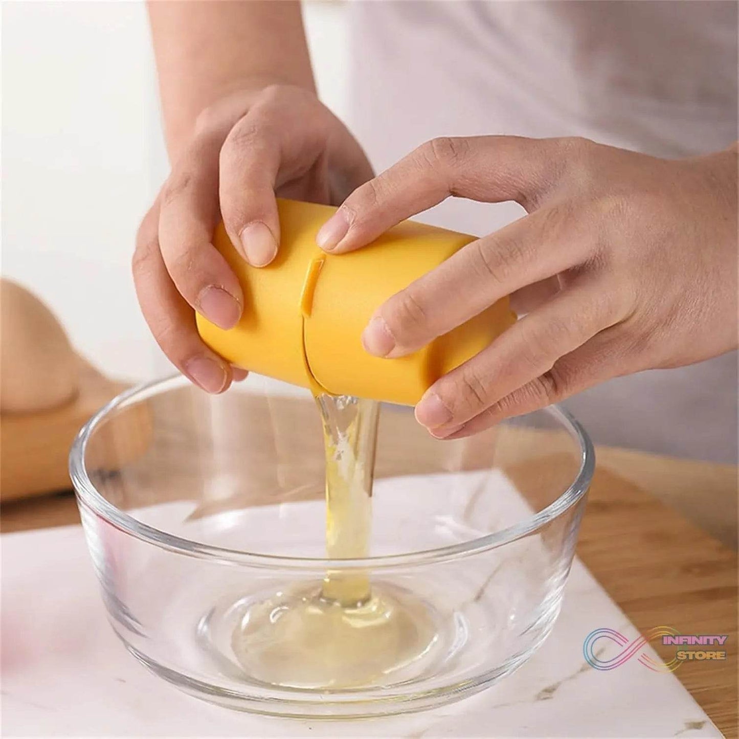 Egg Shell Opener Egg Cracker Tool for Raw Eggs Handheld (1 Pc) - infinityexculsivestore.com