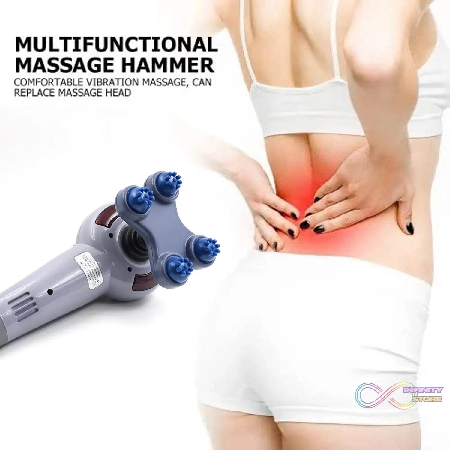 Electric 8 In 1 Full Body Massager, Magic Massager (1 Set) - infinityexculsivestore.com