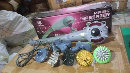 Electric 8 In 1 Full Body Massager, Magic Massager (1 Set) - infinityexculsivestore.com