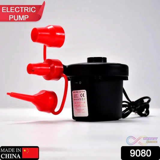 Electric Air Pump For Ball , Balloon ( 3 Nozzle ) - infinityexculsivestore.com