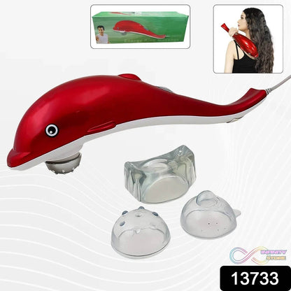 Electric Dolphin Handheld Massager (1 Pc) - infinityexculsivestore.com