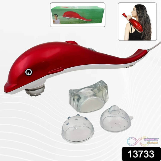 Electric Dolphin Handheld Massager (1 Pc) - infinityexculsivestore.com