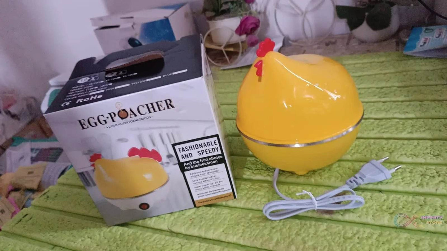Electric Egg Boiler, Chicken Shaped Egg Kettle / Cooker (1 Pc) - infinityexculsivestore.com
