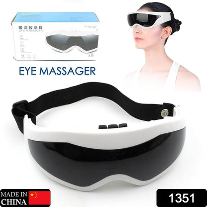 Electric Eye Massager Dark Circles Dry Eyes Eye Bag Eye Relief Vibration Magnet Therapy Eye Care Massage Device with Adjustable Elastic Band for Improving Sleep - infinityexculsivestore.com
