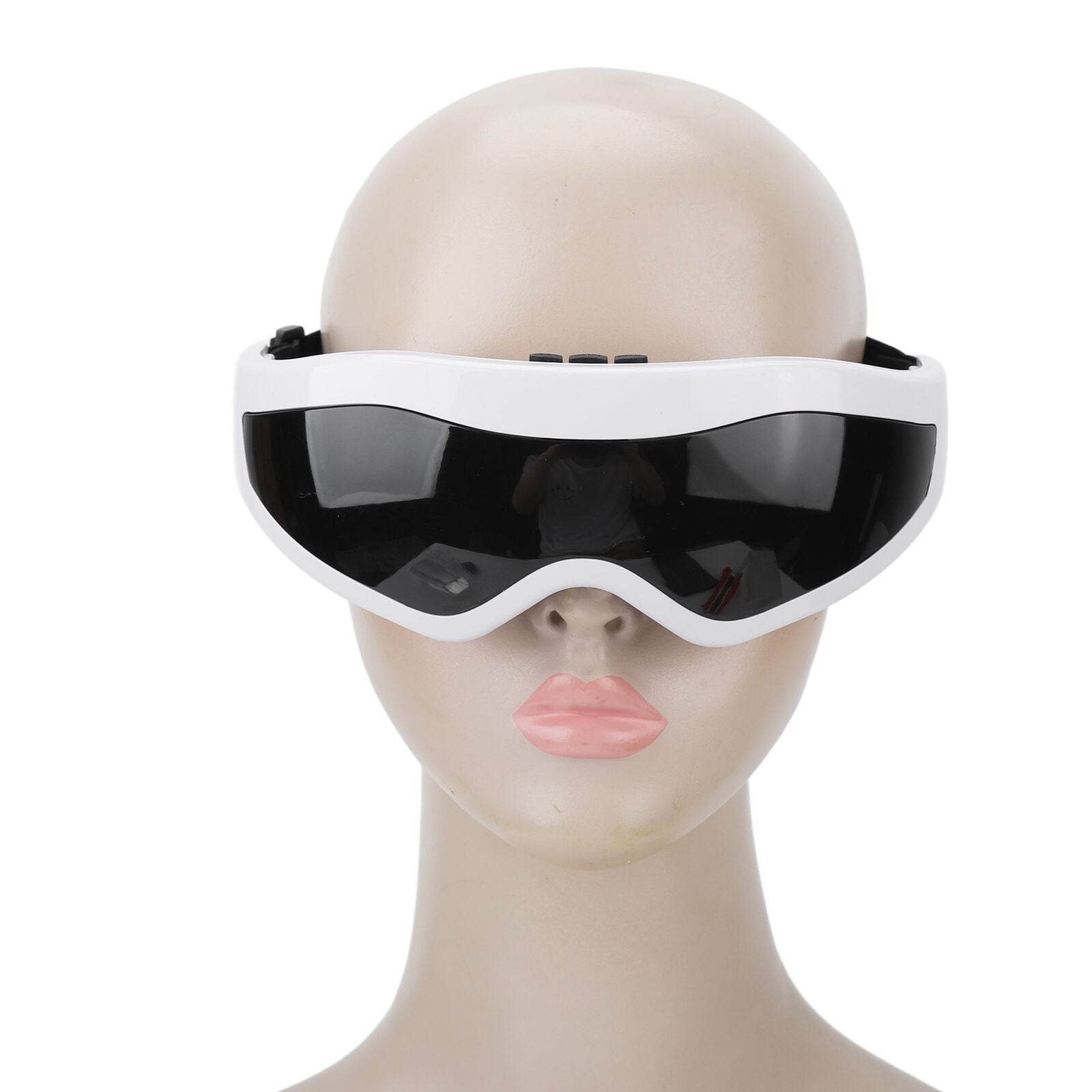 Electric Eye Massager Dark Circles Dry Eyes Eye Bag Eye Relief Vibration Magnet Therapy Eye Care Massage Device with Adjustable Elastic Band for Improving Sleep - infinityexculsivestore.com