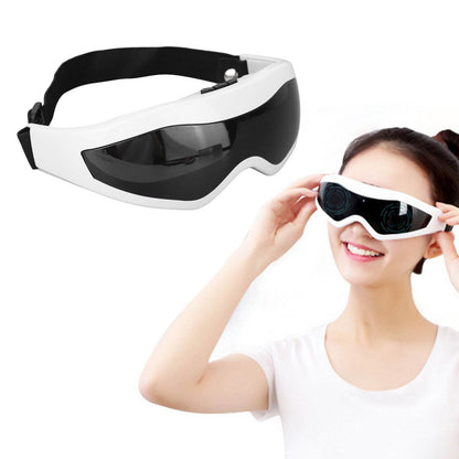 Electric Eye Massager Dark Circles Dry Eyes Eye Bag Eye Relief Vibration Magnet Therapy Eye Care Massage Device with Adjustable Elastic Band for Improving Sleep - infinityexculsivestore.com