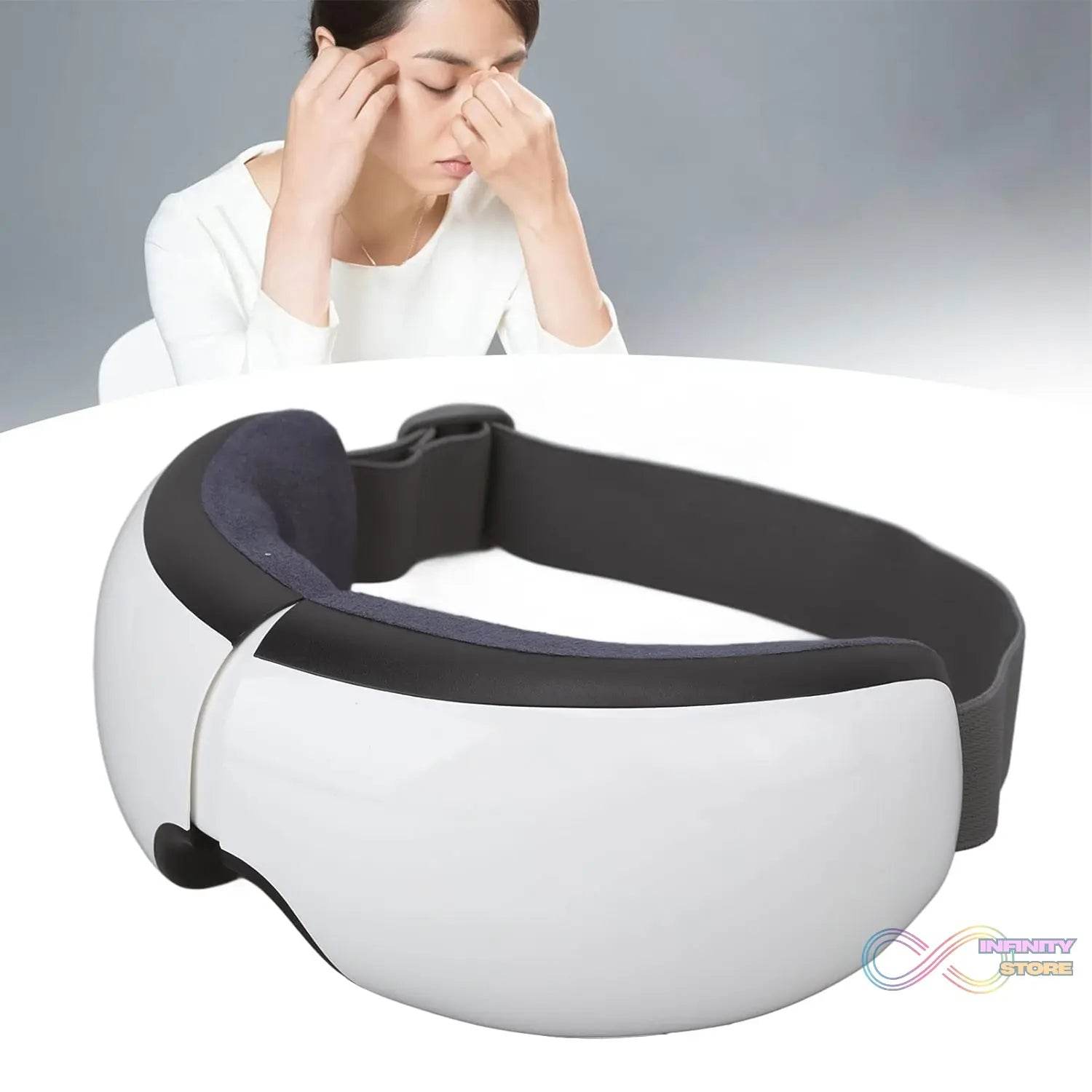 Electric Eye Massager with Adjustable Elastic Band (1 Pc) - infinityexculsivestore.com