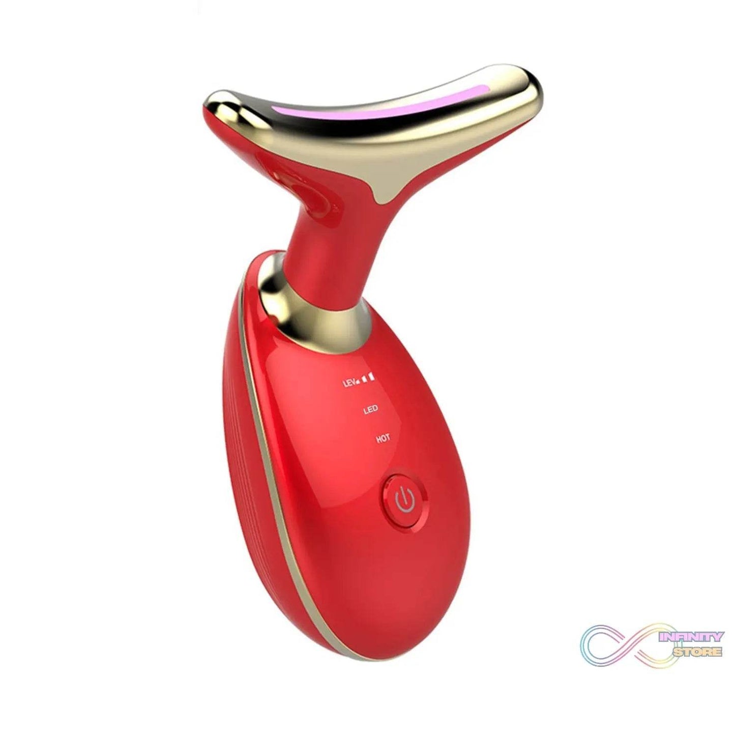 Electric Face Massager Wrinkle Remover LED Photon Face Beauty Device (1 Pc) - infinityexculsivestore.com