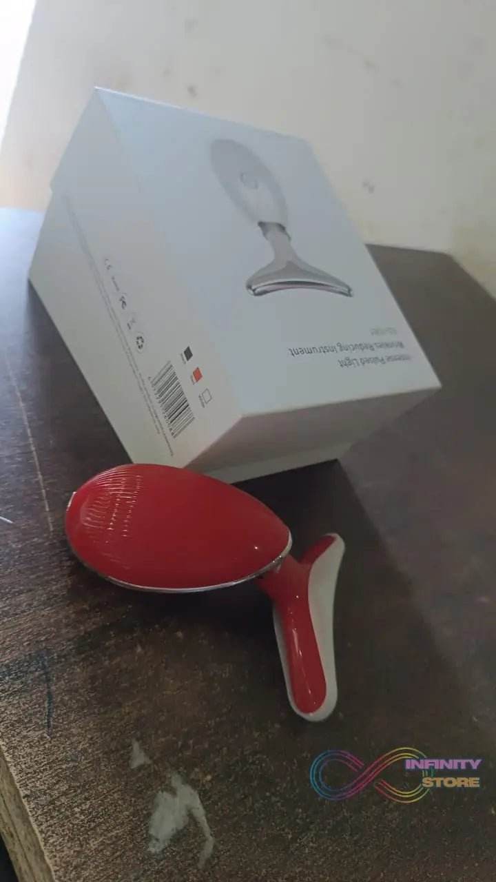 Electric Face Massager Wrinkle Remover LED Photon Face Beauty Device (1 Pc) - infinityexculsivestore.com
