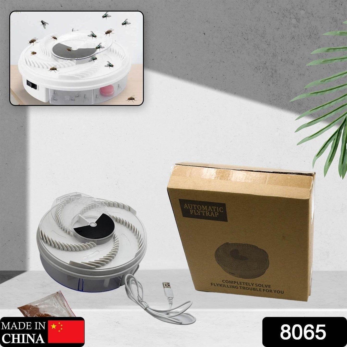 Electric Fly Trap, Fly Trap Pest Device Insect Catcher Automatic Flycatcher Fly Trap Pest Reject Control Catcher Insect Repellents Tools - infinityexculsivestore.com