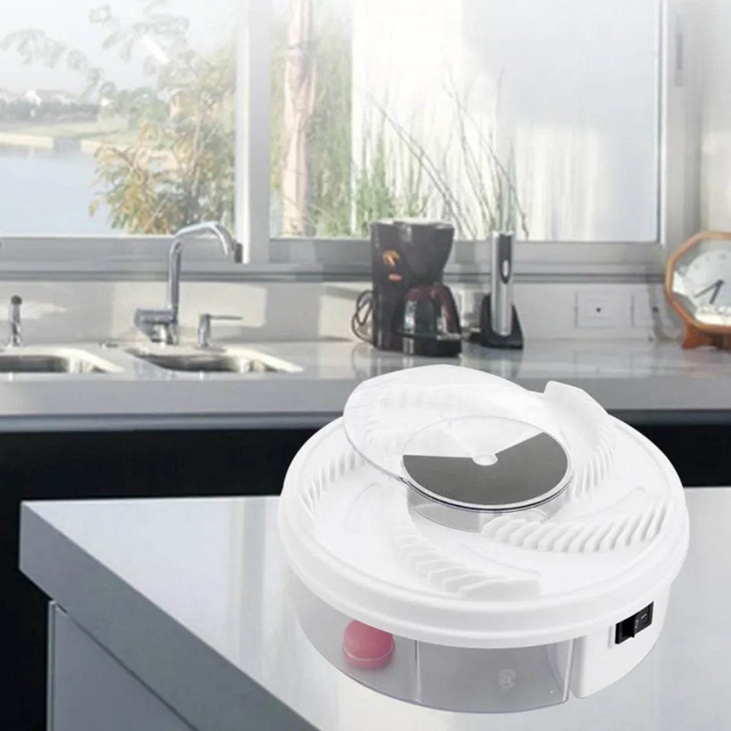 Electric Fly Trap, Fly Trap Pest Device Insect Catcher Automatic Flycatcher Fly Trap Pest Reject Control Catcher Insect Repellents Tools - infinityexculsivestore.com