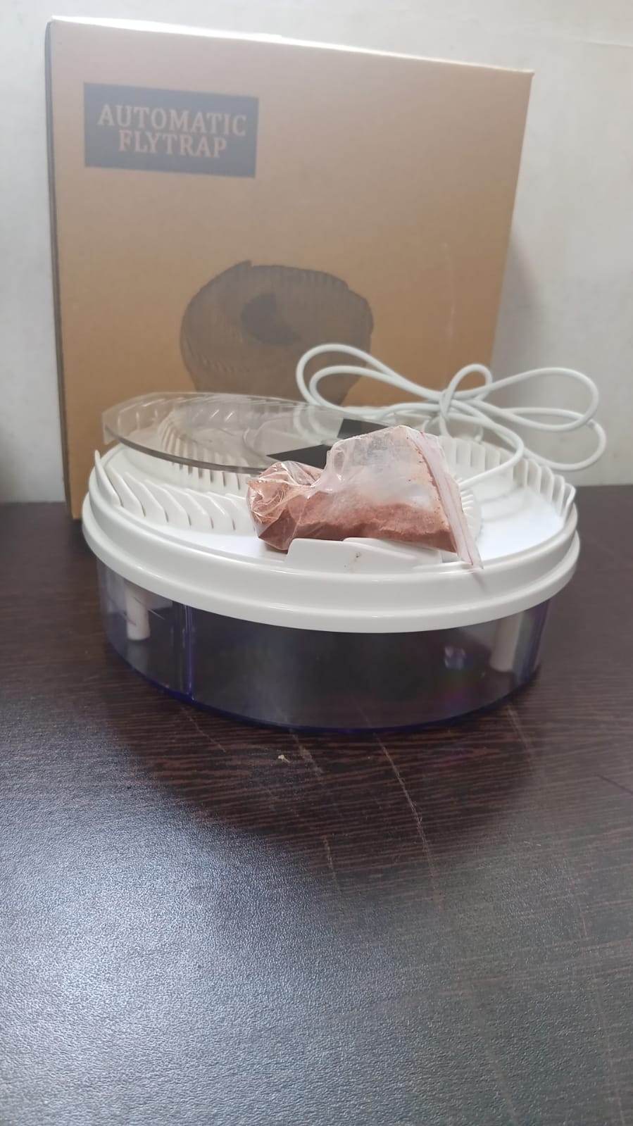 Electric Fly Trap, Fly Trap Pest Device Insect Catcher Automatic Flycatcher Fly Trap Pest Reject Control Catcher Insect Repellents Tools - infinityexculsivestore.com