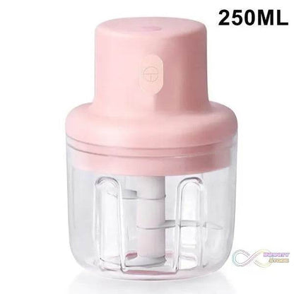 Electric Fruit Vegetable Onion Garlic Cutter Food Speedy Chopper - infinityexculsivestore.com