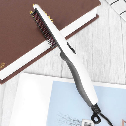 Electric Hair Straightening Comb Portable Straight Beard Comb (1 Pc) - infinityexculsivestore.com