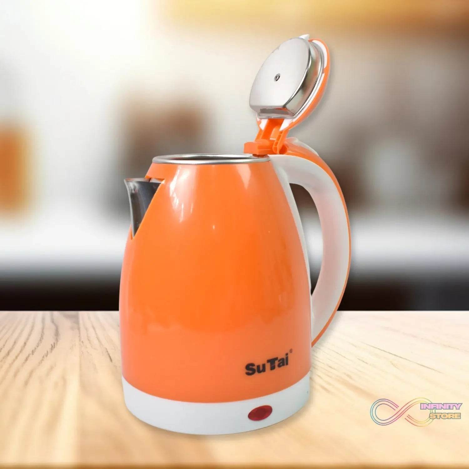 Electric Kettle Boil Dry Protection & Auto-Shut Off (1500-2000W / 2 Ltr.) - infinityexculsivestore.com