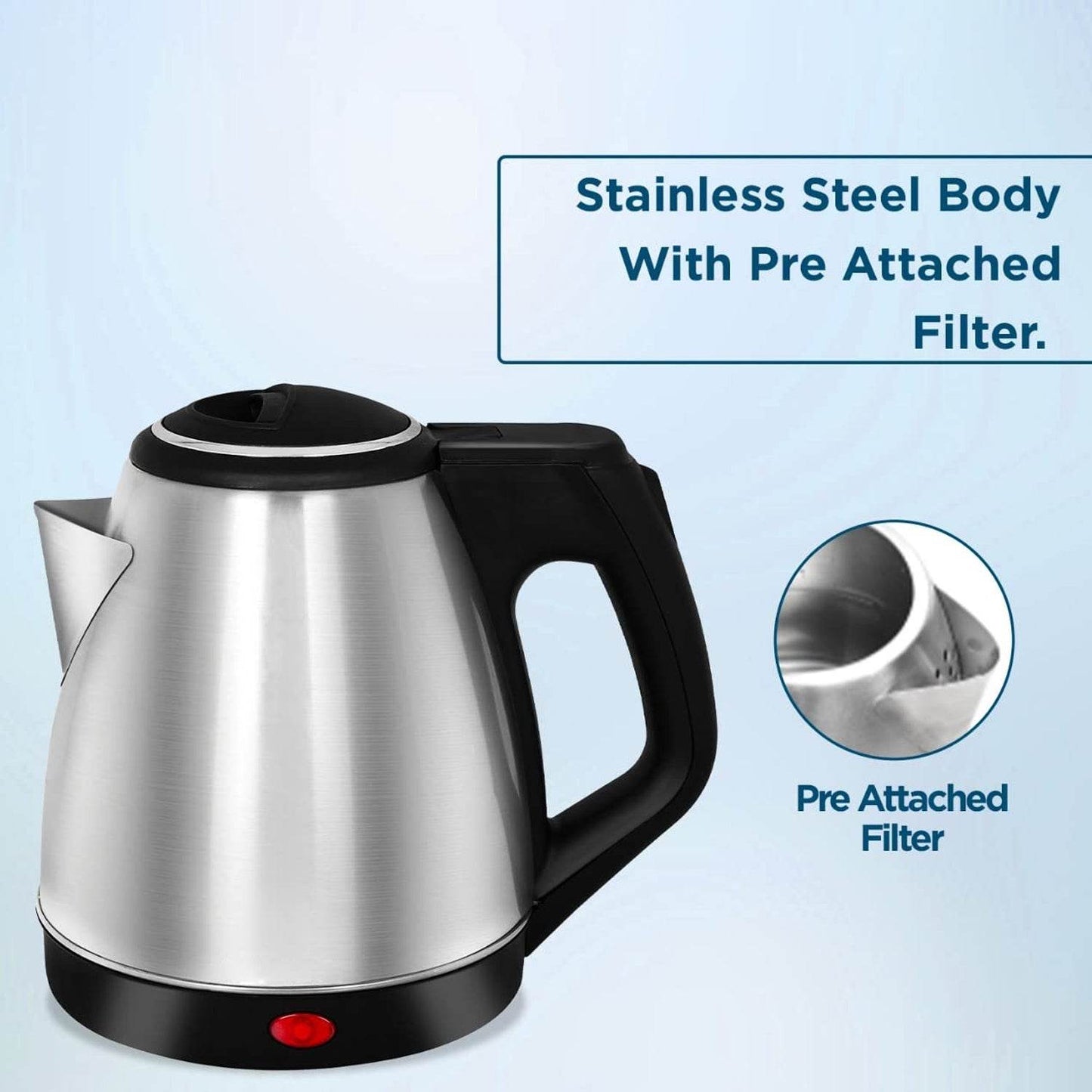Electric Kettle | Super fast Boiling | 2Litres | Water Tea Coffee Instant Noodles Soup - infinityexculsivestore.com