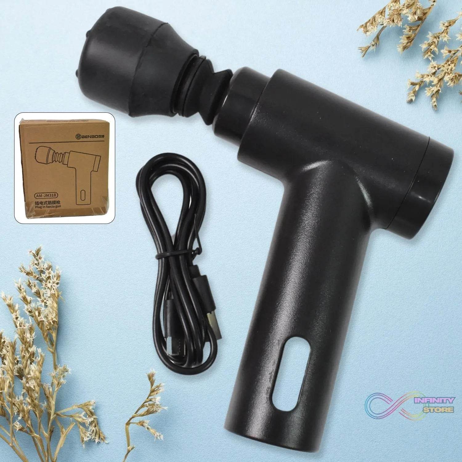 Electric Massage Gun Facial Massage Gun (1 Pc) - infinityexculsivestore.com