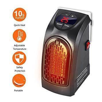 Electric Mini Handy Heater Plug-In Wall (400w) - infinityexculsivestore.com