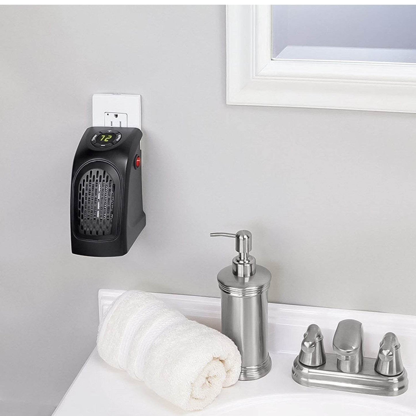 Electric Mini Handy Heater Plug-In Wall (400w) - infinityexculsivestore.com