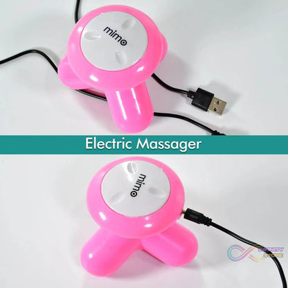 Electric Mini Vibration Full Body Massager (Multicolor) Mimo massager - infinityexculsivestore.com