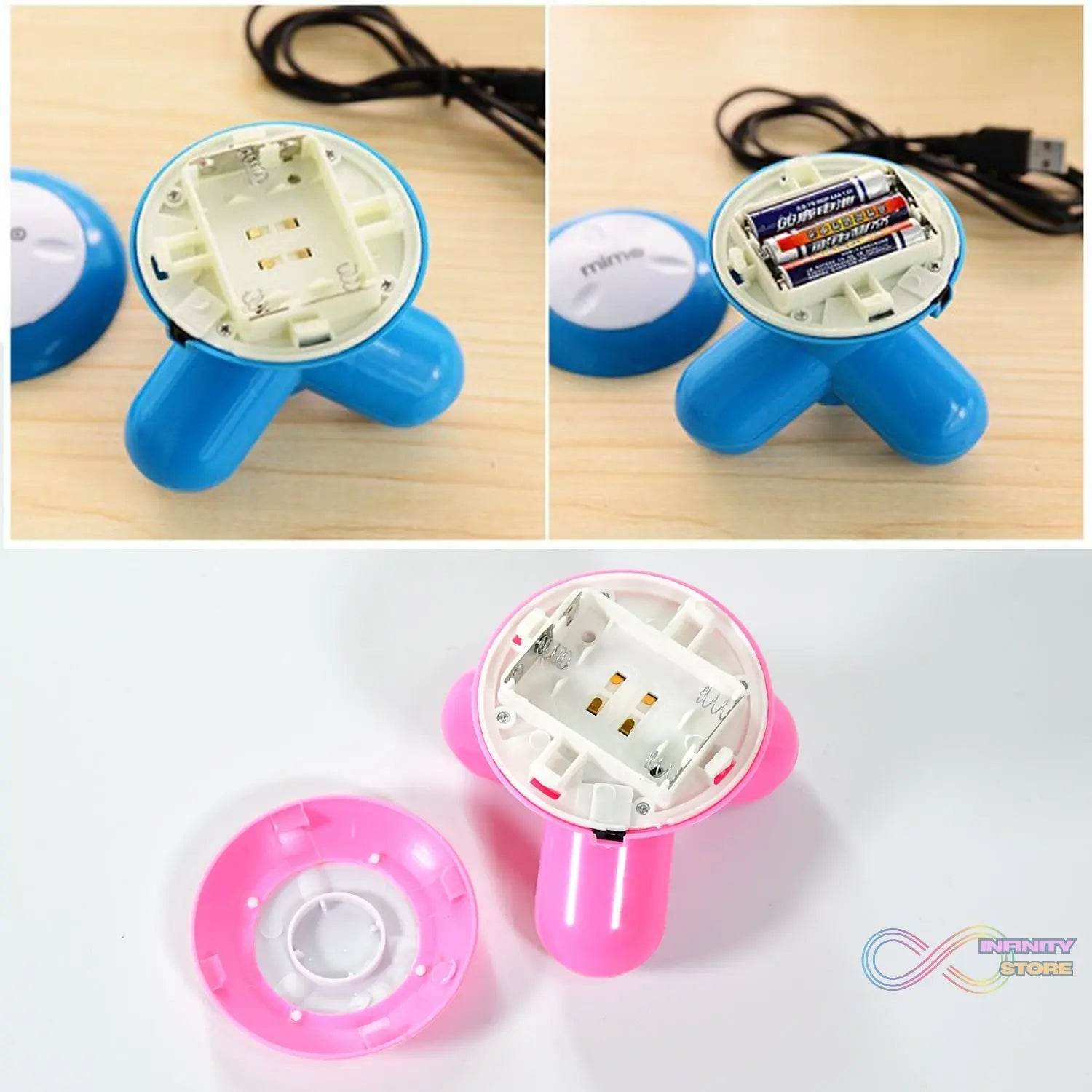 Electric Mini Vibration Full Body Massager (Multicolor) Mimo massager - infinityexculsivestore.com