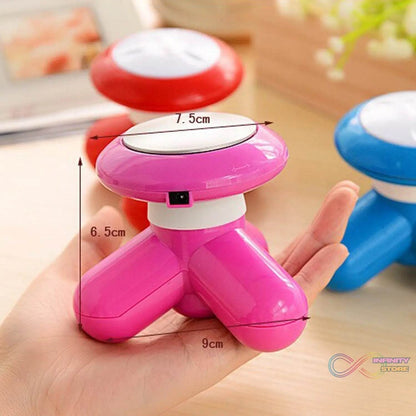 Electric Mini Vibration Full Body Massager (Multicolor) Mimo massager - infinityexculsivestore.com