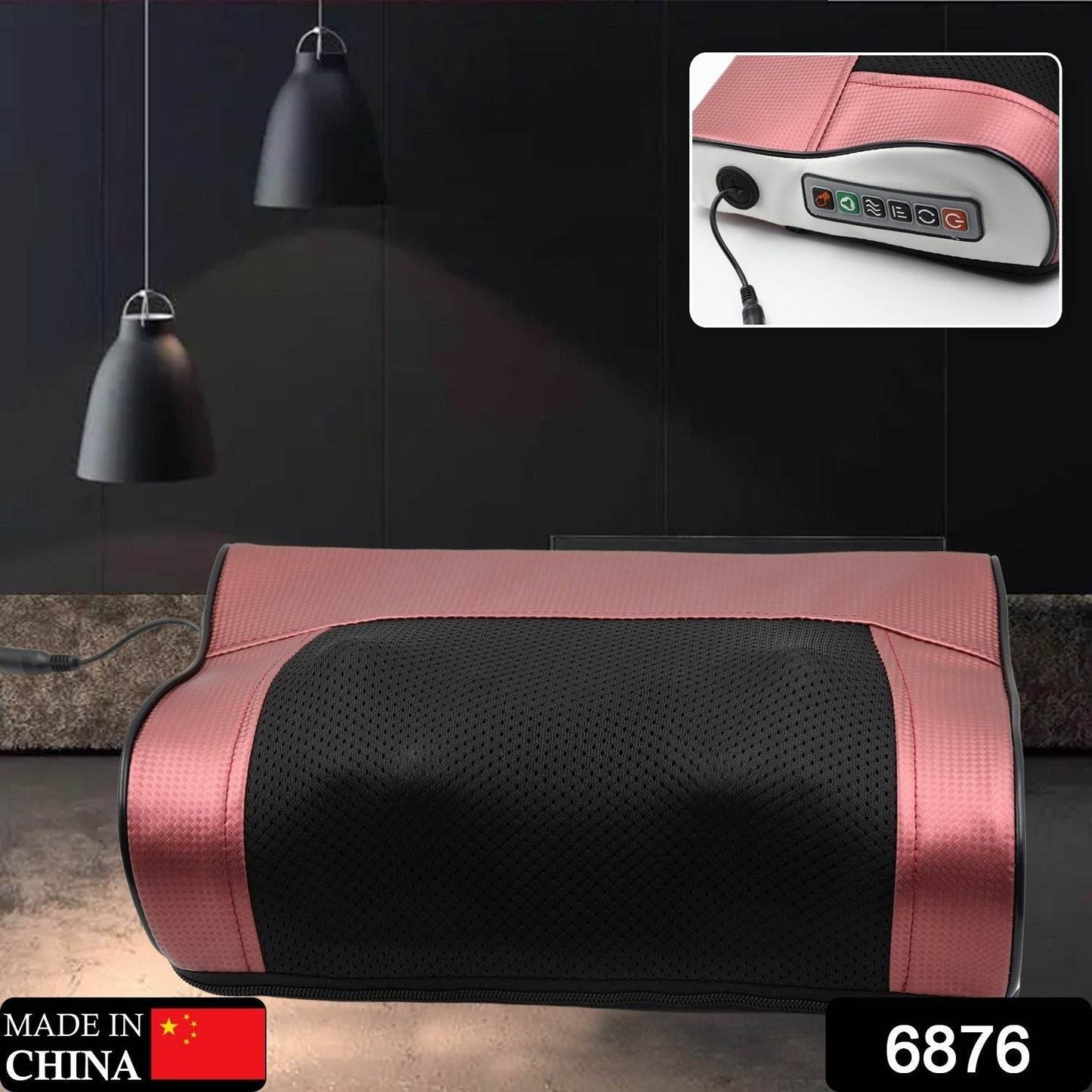 Electric Neck Waist Back Massager Neck Massager Multipurpose Neck Massage Pillow Deep Tissue Massage Nodes Electric Pillow with Heat for Shoulders Calf Legs Feet Hands - infinityexculsivestore.com