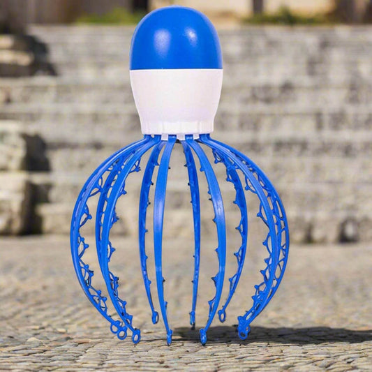 Electric Octopus Claw Scalp Massager Stress Relief Therapeutic Head Scratcher (Not included battery / Mix Color) - infinityexculsivestore.com