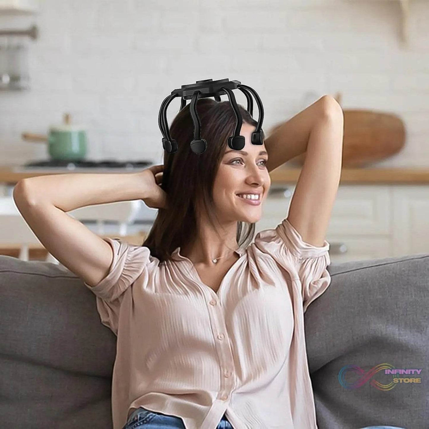 Electric Octopus Scalp / Head Massager (1 Pc) - infinityexculsivestore.com