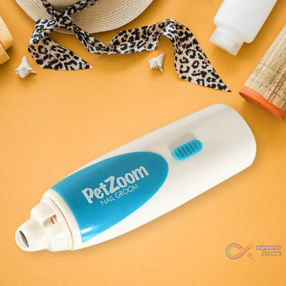 Electric Pet Nail Paw Trimmer, Clipper For Dogs And Cats, Nail Grinding Trimmer Cordless For Dogs & Cats (1 pc / Battery Not Included) - infinityexculsivestore.com
