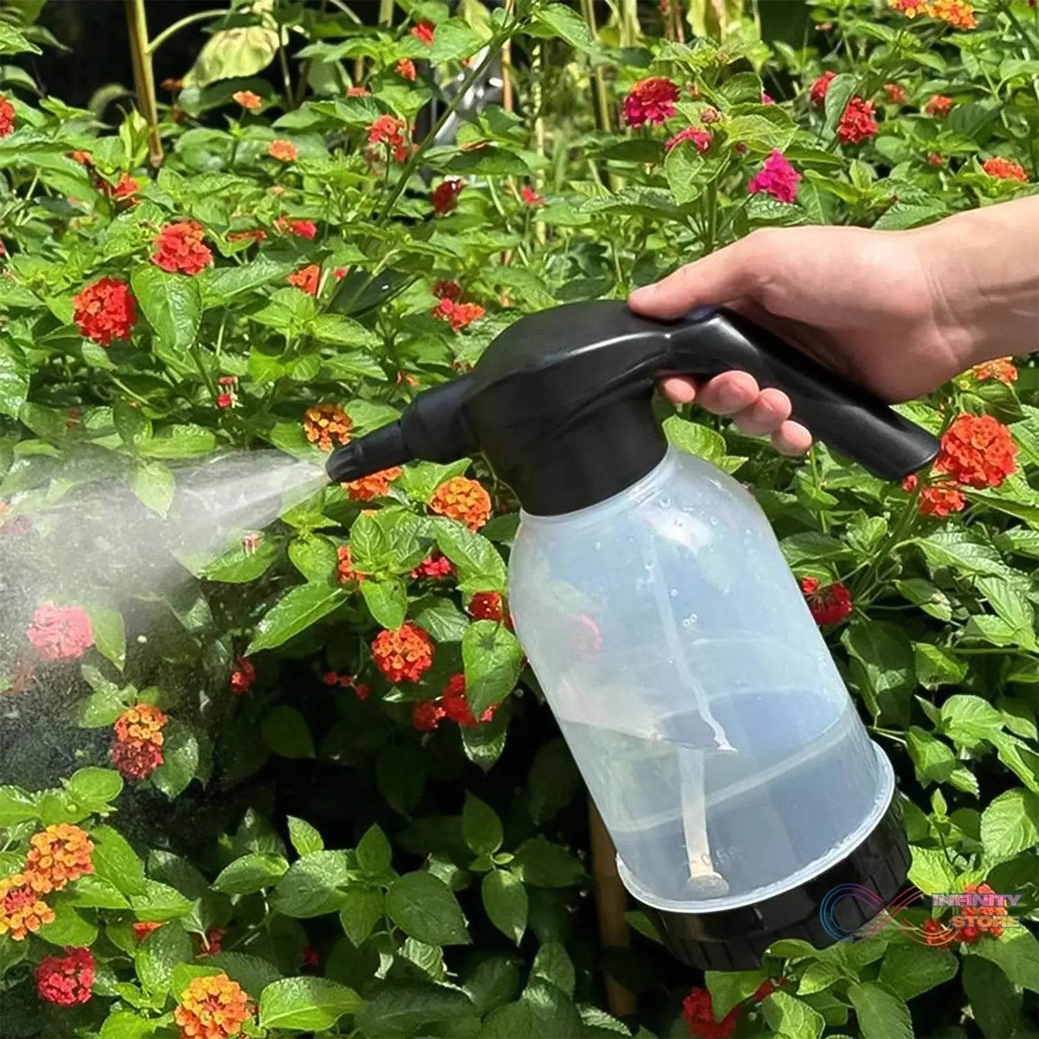 Electric Spray Bottle Garden Sprayer (1 Pc / 2 Ltr.) - infinityexculsivestore.com