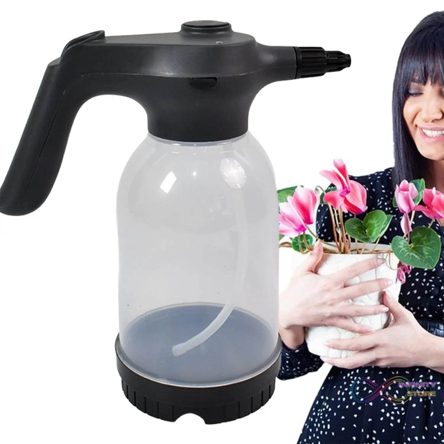 Electric Spray Bottle Garden Sprayer (1 Pc / 2 Ltr.) - infinityexculsivestore.com