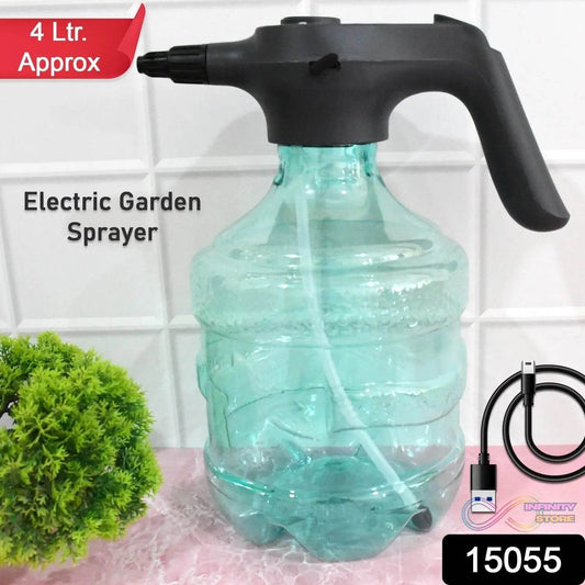Electric Spray Bottle Garden Sprayer Automatic Watering Can (1 Pc / 4 Ltr. Approx) - infinityexculsivestore.com