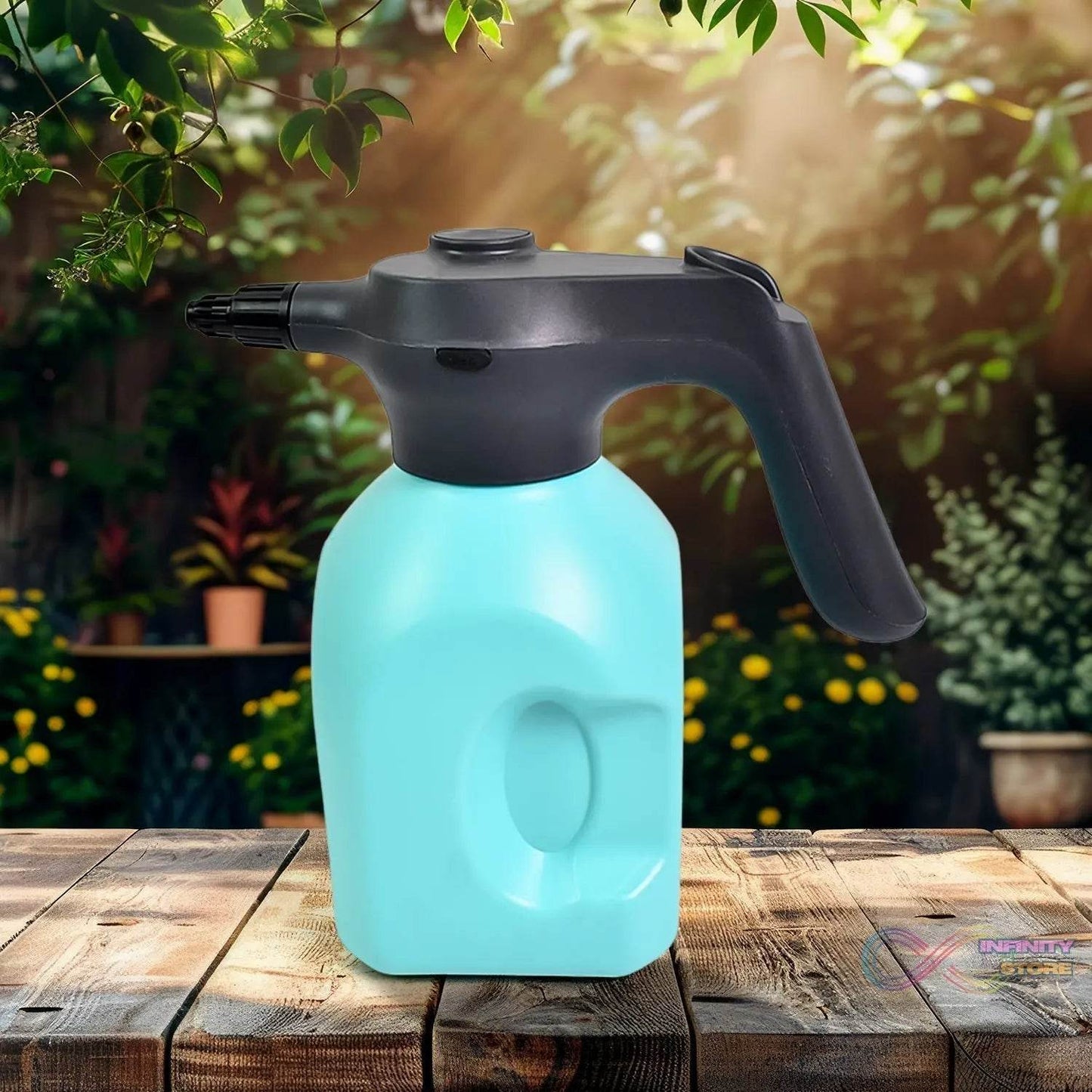 Electric Spray Bottle Garden Sprayer Automatic Watering Can (1Pc / 2Ltr.) - infinityexculsivestore.com