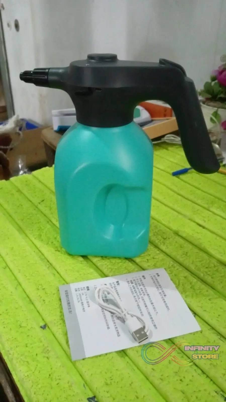 Electric Spray Bottle Garden Sprayer Automatic Watering Can (1Pc / 2Ltr.) - infinityexculsivestore.com