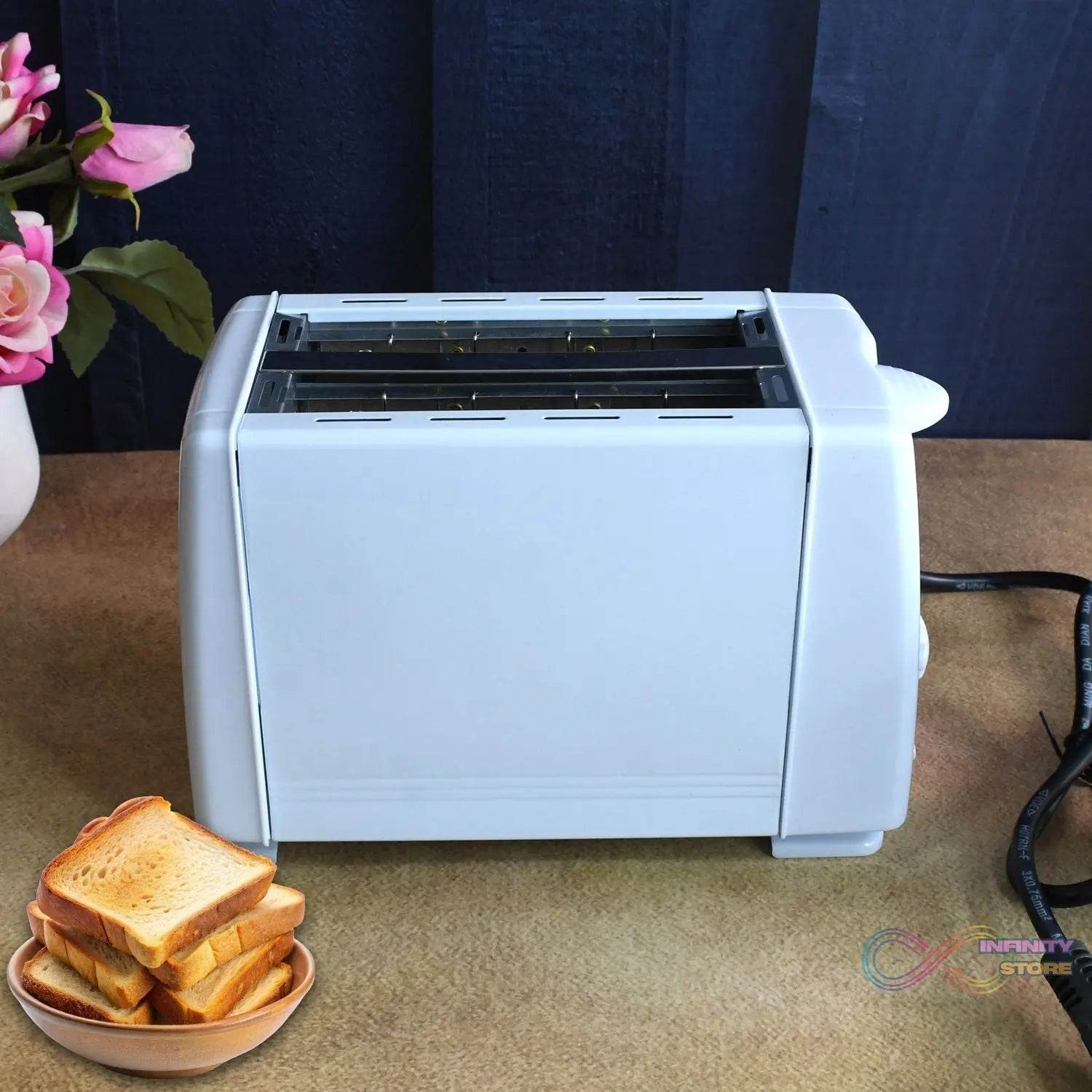 Electric Toaster Machine, Multifunctional Automatic Bread Machine (650 Watt / 1 Pc) - infinityexculsivestore.com
