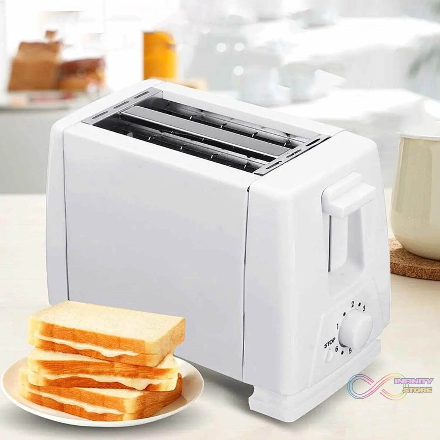 Electric Toaster Machine, Multifunctional Automatic Bread Machine (650 Watt / 1 Pc) - infinityexculsivestore.com