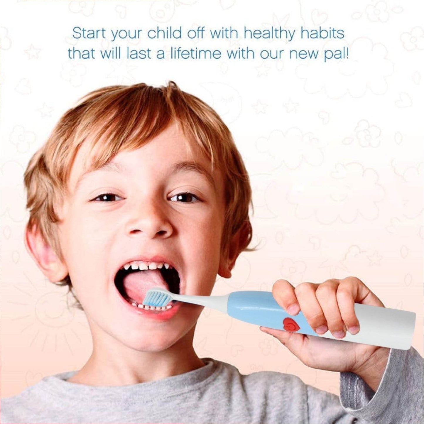 Electric Toothbrush Battery Operate For Home & Travelling Use (1 Pc) - infinityexculsivestore.com