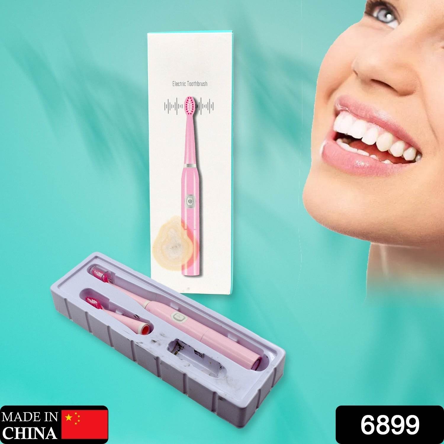 Electric Toothbrush for Kids and Adults Travel Portable Toothbrush With Extra 1 Brush Heads With 1 Battery - infinityexculsivestore.com