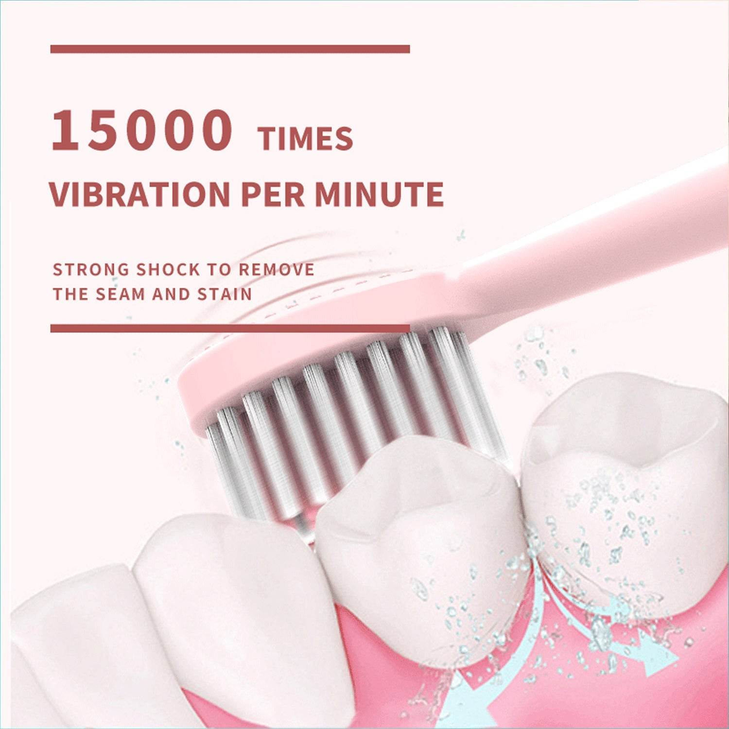 Electric Toothbrush for Kids and Adults Travel Portable Toothbrush With Extra 1 Brush Heads With 1 Battery - infinityexculsivestore.com