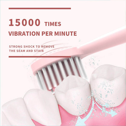 Electric Toothbrush for Kids and Adults Travel Portable Toothbrush With Extra 1 Brush Heads With 1 Battery - infinityexculsivestore.com