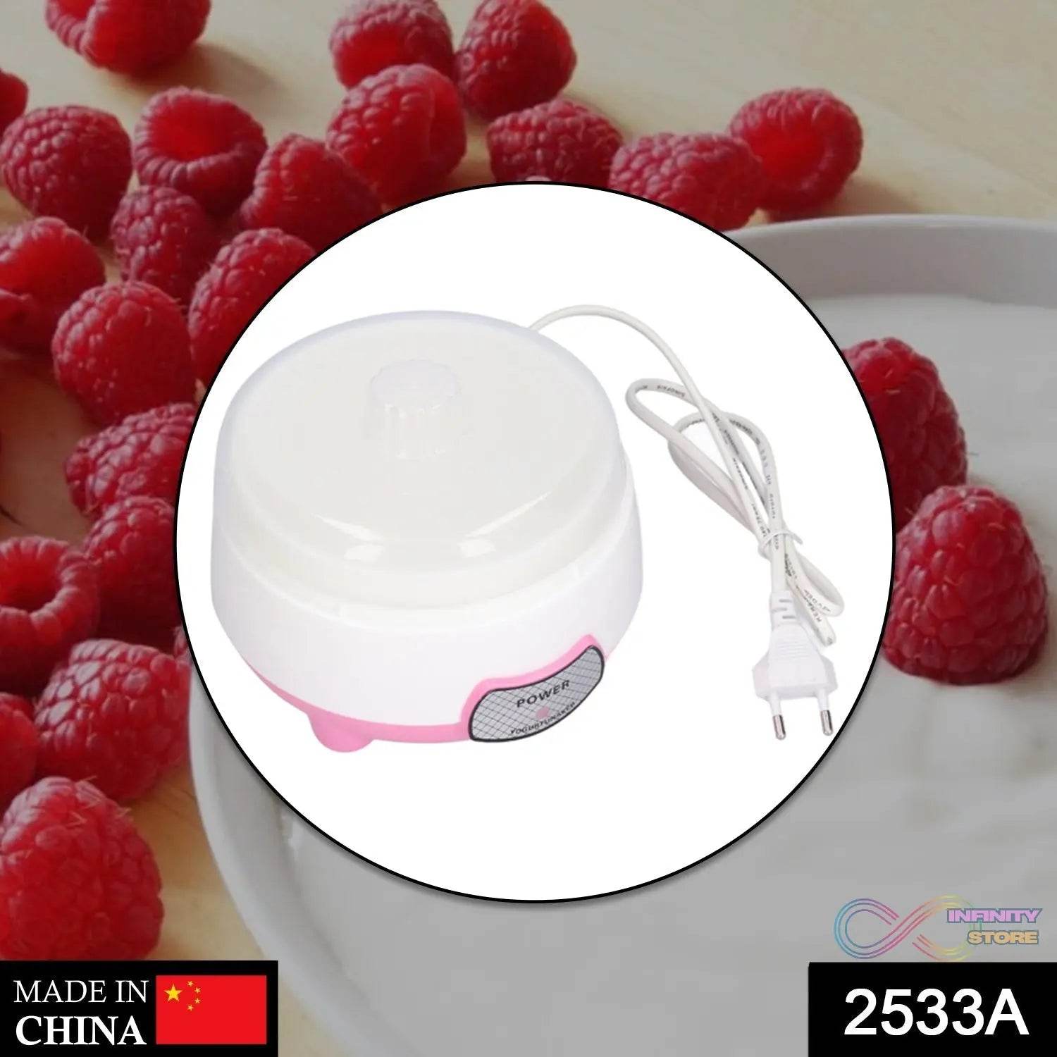 Electric Yogurt Maker used in all kinds of household and kitchen places for making yoghurt. - infinityexculsivestore.com